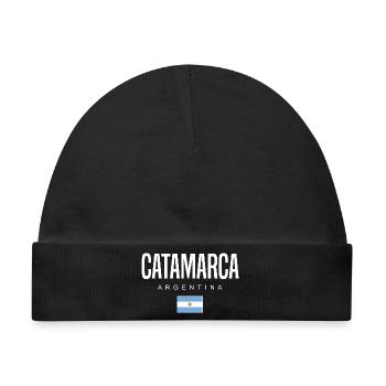 Catamarca Argentinien Argentinier - Baby Premium Organic Mütze - Schwarz - Vorne