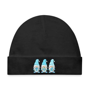 Chanukkah Hanukah Hanukkah Chai - Baby Premium Organic Mütze - Schwarz - Vorne