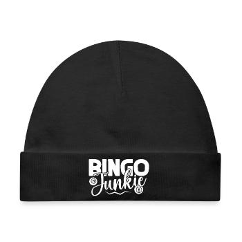 Bingo Player Bingo Junkie Bingo - Baby Premium Organic Mütze - Schwarz - Vorne