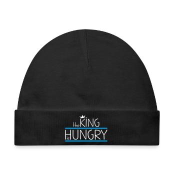 Hunger - Baby Premium Organic Mütze - Schwarz - Vorne