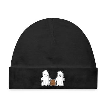 Lustiges Halloween Ehebruch Gespenst Bastard baby - Baby Premium Organic Mütze - Schwarz - Vorne