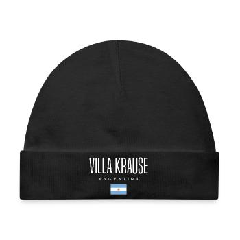 Villa Krause Argentinien Argentinier - Baby Premium Organic Mütze - Schwarz - Vorne