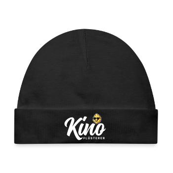 Kino Flüsterer - Baby Premium Organic Mütze - Schwarz - Vorne