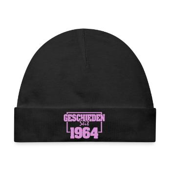 Scheidung 1964 - Baby Premium Organic Mütze - Schwarz - Vorne