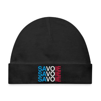 SAVOIE Savoyen Frankreich France Flag - Baby Premium Organic Mütze - Schwarz - Vorne