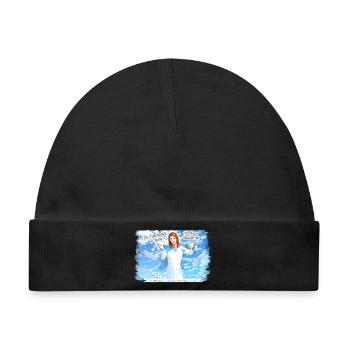 Mariä Himmelfahrt in Cielo - Madonna - Baby Premium Organic Mütze - Schwarz - Vorne