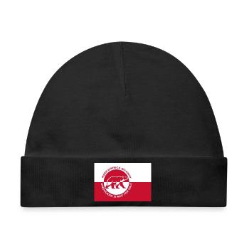 Grönland - Make America Go Away (Flag-Edition) - Baby Premium Organic Mütze - Schwarz - Vorne