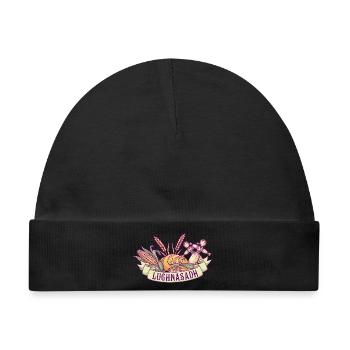 Lughnasa Lammas erstes Fest Lughnasadh - Baby Premium Organic Mütze - Schwarz - Vorne