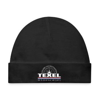 Texel - Baby Premium Organic Mütze - Schwarz - Vorne