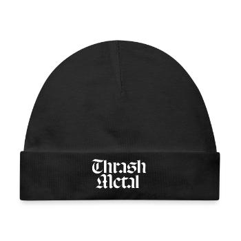 Thrash-Metal-Logo - Baby Premium Organic Mütze - Schwarz - Vorne