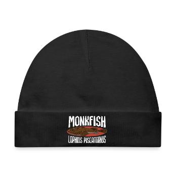 Tiefsee Monster - Seeteufel - Baby Premium Organic Mütze - Schwarz - Vorne