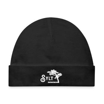 Sylt - Baby Premium Organic Mütze - Schwarz - Vorne