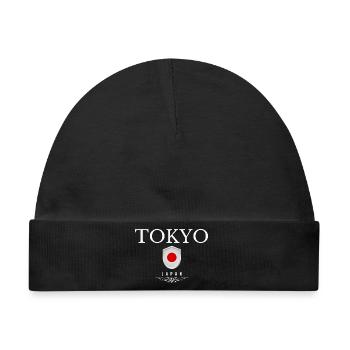 Tokio Japan, Souvenir Tokio - Baby Premium Organic Mütze - Schwarz - Vorne