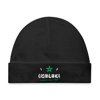 Casablanca Etoile Du Maroc - Baby Premium Organic Mütze - Schwarz - Vorne