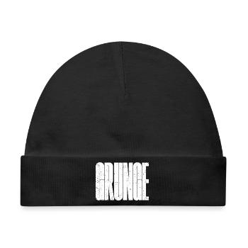 Stressige, kräftige Grunge-Musik - Baby Premium Organic Mütze - Schwarz - Vorne