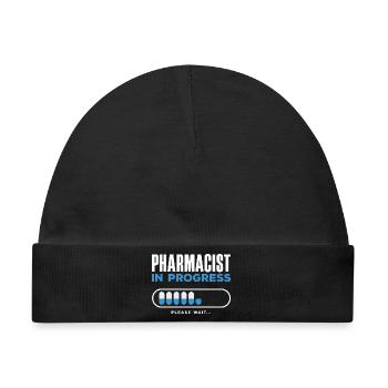 Apotheker Pharmazeutisch-technischer - Baby Premium Organic Mütze - Schwarz - Vorne