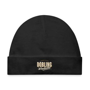 Wien Döbling (19. Bezirk) - Baby Premium Organic Mütze - Schwarz - Vorne