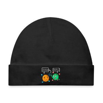 Ich habe ein Elektron verloren. Sind Sie positiv? - Baby Premium Organic Mütze - Schwarz - Vorne