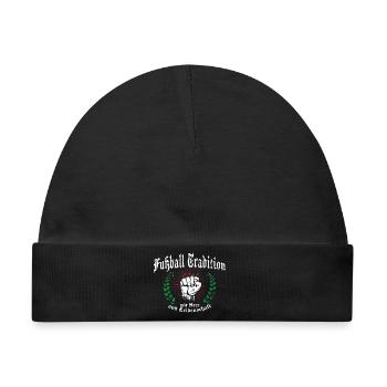 Fußball Tradition Ultras - Baby Premium Organic Mütze - Schwarz - Vorne