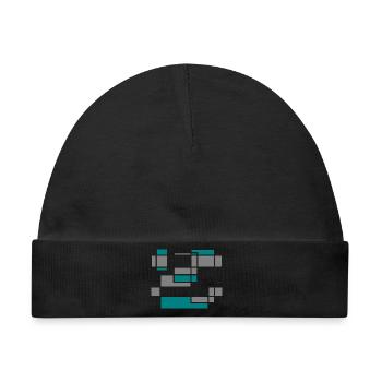 Graphic No. 2 - Baby Premium Organic Mütze - Schwarz - Vorne