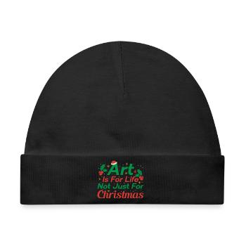 Artist Painter Graphic Art For Christmas Art Gifts - Baby Premium Organic Mütze - Schwarz - Vorne