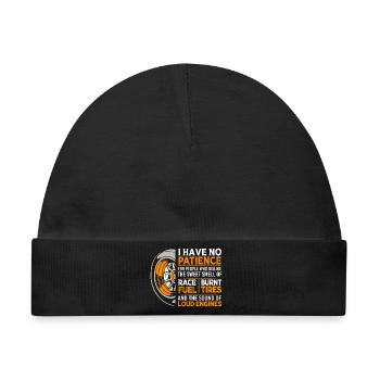 Drag Race - Baby Premium Organic Mütze - Schwarz - Vorne