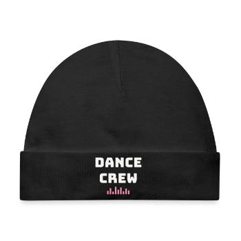 Dance Crew Tanz Team Hip Hop Gruppe Streetdance - Baby Premium Organic Mütze - Schwarz - Vorne