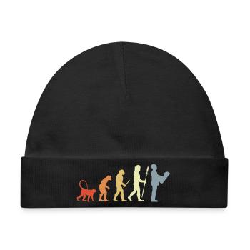 Architekt Evolution - Baby Premium Organic Mütze - Schwarz - Vorne