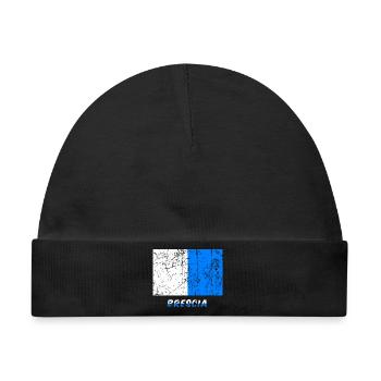 Brescia flag Flagge Fahne Flagge Bandera Drapeau - Baby Premium Organic Mütze - Schwarz - Vorne