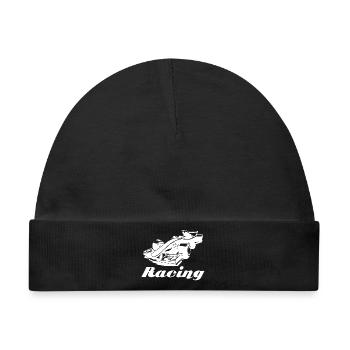 Racing - Baby Premium Organic Mütze - Schwarz - Vorne