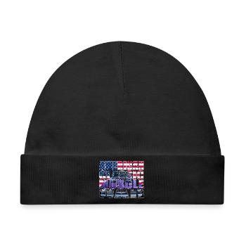 American Classic Muscle Car Script R6Z - Baby Premium Organic Mütze - Schwarz - Vorne