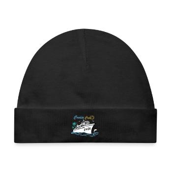 Passende Freunde der Kreuzfahrtcrew - Baby Premium Organic Mütze - Schwarz - Vorne