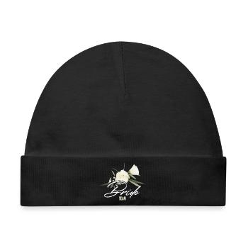 Team bride - Baby Premium Organic Mütze - Schwarz - Vorne