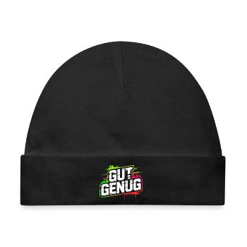 Gut Genug Selbstliebe Ich Bin Gut Genug Selbstwert - Baby Premium Organic Mütze - Schwarz - Vorne