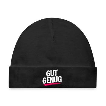 Gut Genug Selbstliebe Ich Bin Gut Genug Selbstwert - Baby Premium Organic Mütze - Schwarz - Vorne