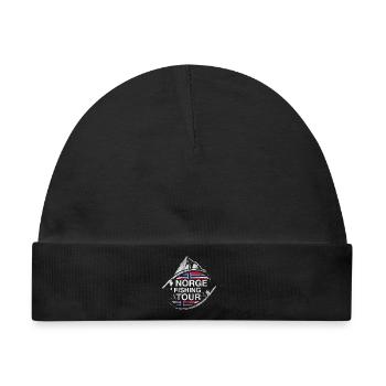 Norge Fishing Tour - Baby Premium Organic Mütze - Schwarz - Vorne