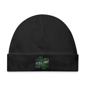 Stolz,Ehre,Respekt, - Baby Premium Organic Mütze - Schwarz - Vorne