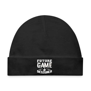 Game Designer Junge - Baby Premium Organic Mütze - Schwarz - Vorne