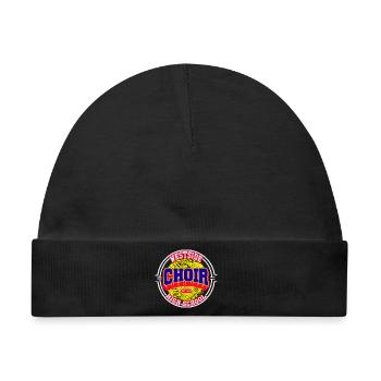 "Westside High School Choir" – Streetwear Edition - Baby Premium Organic Mütze - Schwarz - Vorne