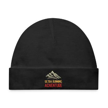 Ultra Running Advrenture - Baby Premium Organic Mütze - Schwarz - Vorne