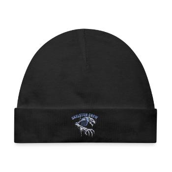Skelett Werwolf Graffiti - Baby Premium Organic Mütze - Schwarz - Vorne