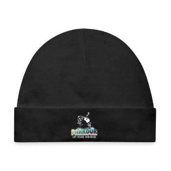 Parkour-Leben jenseits von Grenzen - Baby Premium Organic Mütze - Schwarz - Vorne