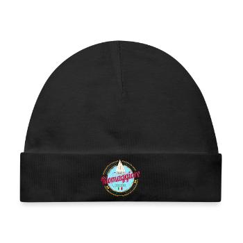 Riomaggiore Cinque Terre La Spezia Italien Design - Baby Premium Organic Mütze - Schwarz - Vorne