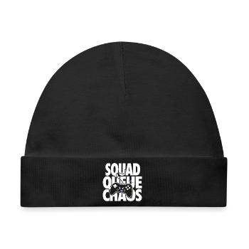 Squad Queue Chaos Gaming Controller - Baby Premium Organic Mütze - Schwarz - Vorne
