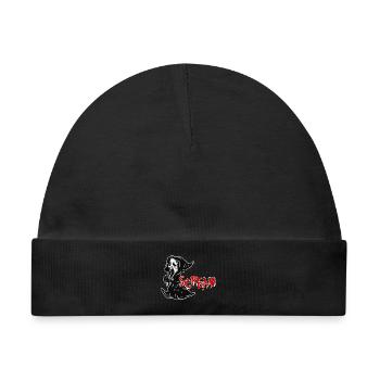 Scream Halloween Geschenk - Baby Premium Organic Mütze - Schwarz - Vorne