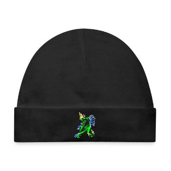 Hip Hop - Baby Premium Organic Mütze - Schwarz - Vorne
