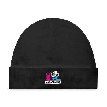 Junggeselle Junggesellin Hochzeitsfeier Party - Baby Premium Organic Mütze - Schwarz - Vorne