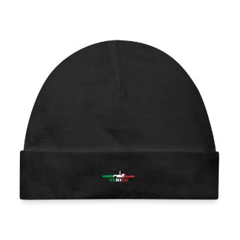 Wahrzeichen der Stadt Venedig Italien Wahrzeichen, Venezia Italia - Baby Premium Organic Mütze - Schwarz - Vorne