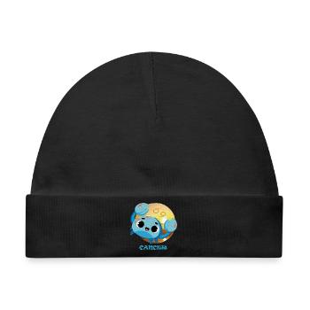 Kawaii-Krebs - Baby Premium Organic Mütze - Schwarz - Vorne