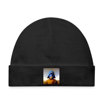 Surreal 10 - Baby Premium Organic Mütze - Schwarz - Vorne